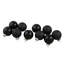 Ornements en forme de boule de Noël 10 carats à 2 finitions-2145771602