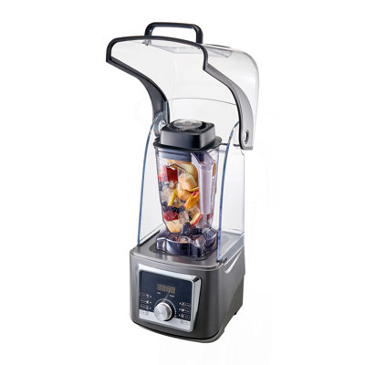 Blender For Smoothies, 85 Oz 1400W, Professional Blender With Powerful Motor, Multi-Functional Food Processing Blender With Noise Cover For Smoothie/Milkshake/Juice, Fits For Kitchen