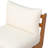 Noeleen Outdoor 3-Piece Acacia Wood Conversation Set With Cushions (Table Not Included)-125312225