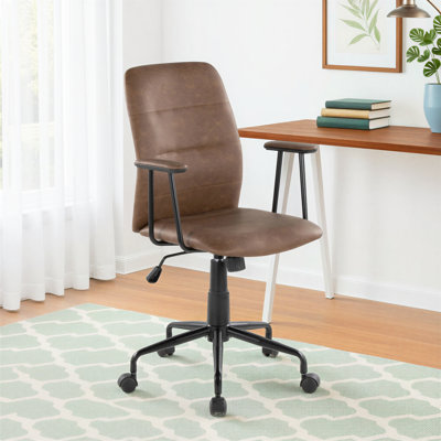 Zion 24'' W Swivel Task Chair with Wheels 