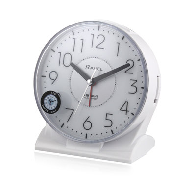 Quartz movement / Crystal Alarm Tabletop Clock