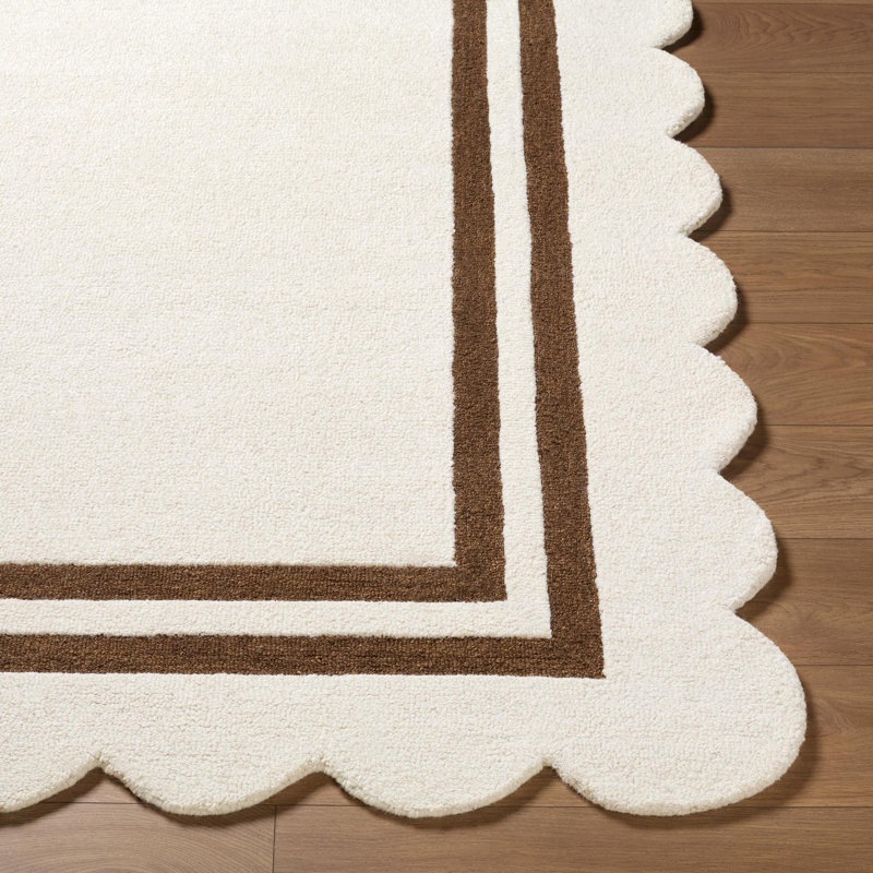 Tapis touffeté à la main Orville, Rectangle 3 pi 6 po x 5 pi 6 po