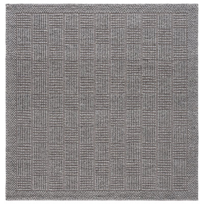 Natura Hand Woven Wool; Cotton; Recycled P.E.T Solid Color Indoor Rug