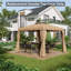 Auvent de remplacement pour pavillon de jardin 10 pi x 10 pi Outsunny-84492730-84492729