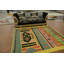 Tapis géométrique kilim carré 8 x 8