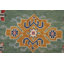 Tapis vert Kazak vert 7 x 10
