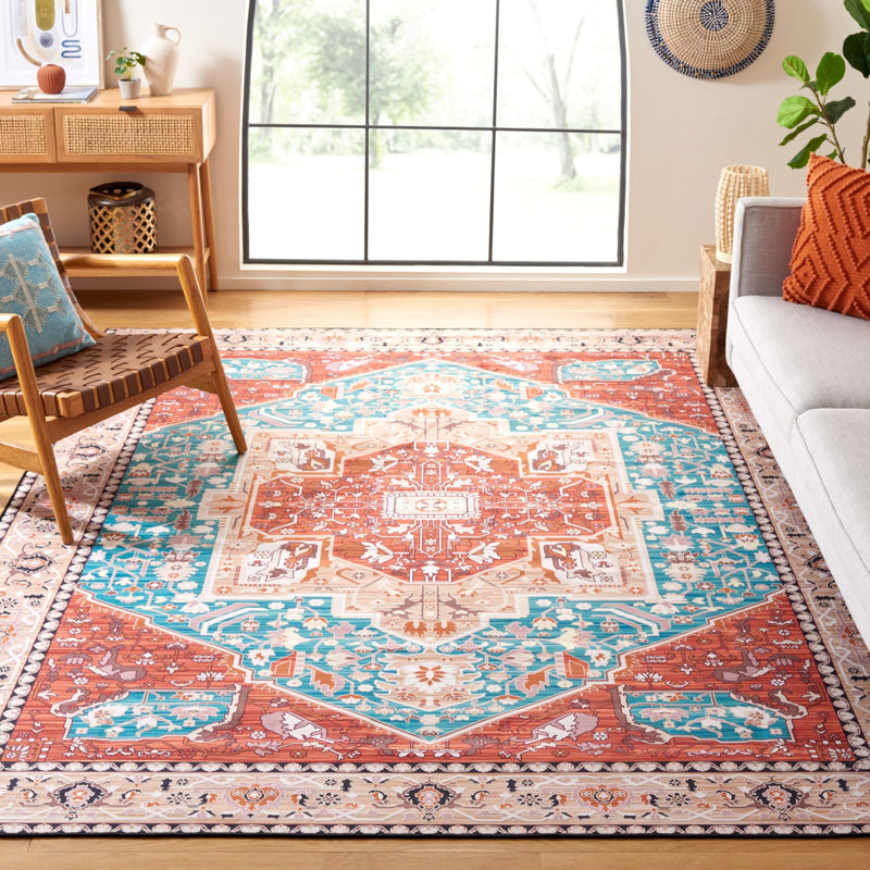 Tucson Performance Machine Washable Oriental Rug, Rectangle 8' x 10'