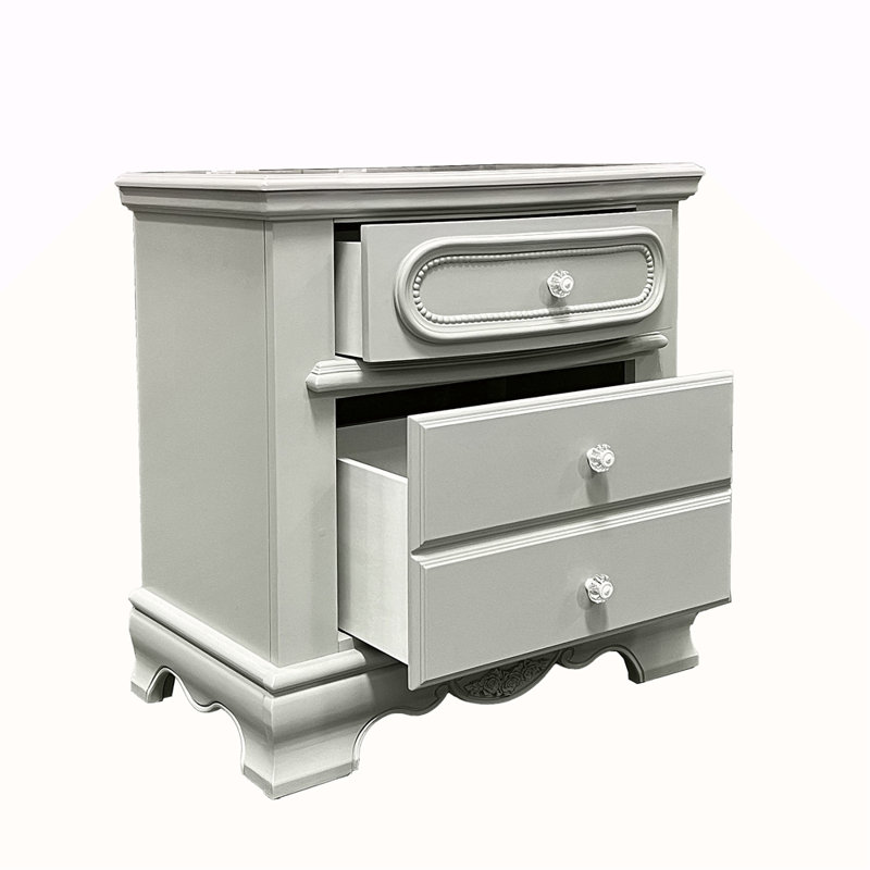 3-Drawer Nightstand