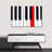" Piano Key Canvas Print "-1944007233