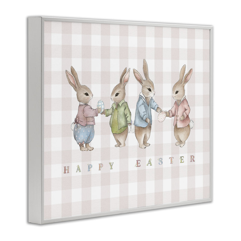 Giclée de Pâques, lapins de Pâques, estampe numérique, par Leah Straatsma, H 24 po x l 30 po