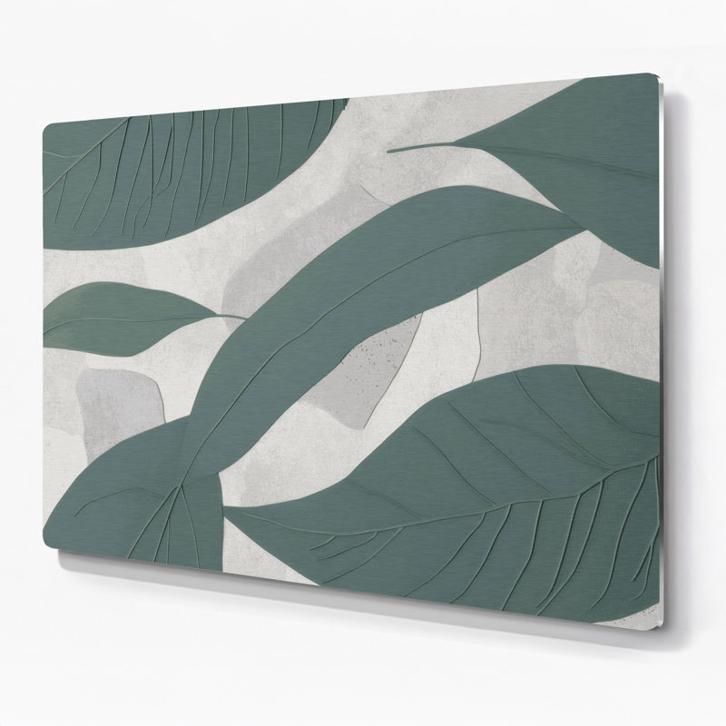 Minimalisme 55, art mural gris en métal, H 11 po x l 14 po