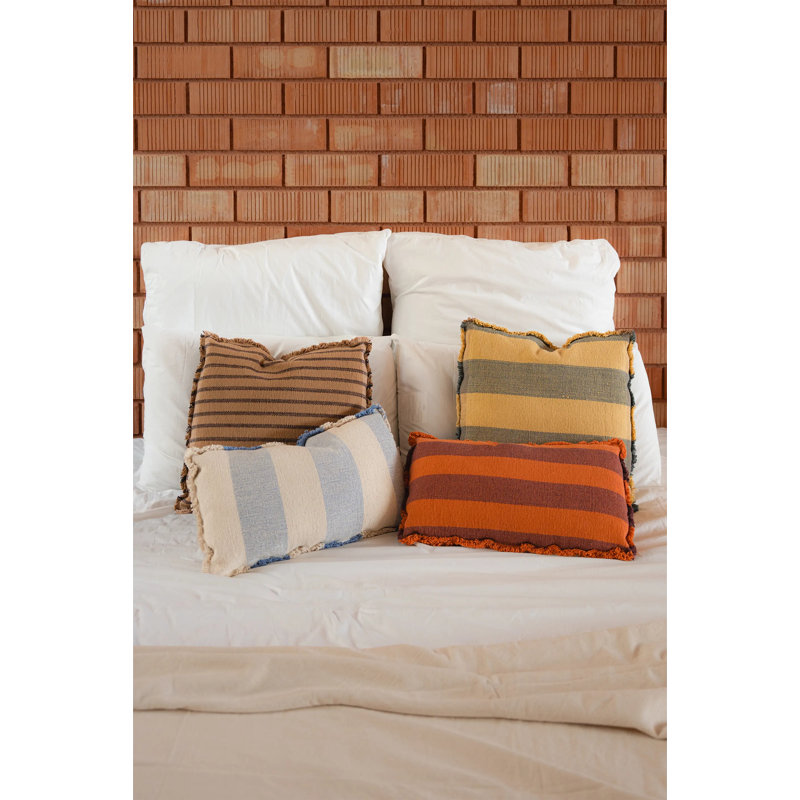 Color ON Lumbar Pillow Cover & Insert, Terracota