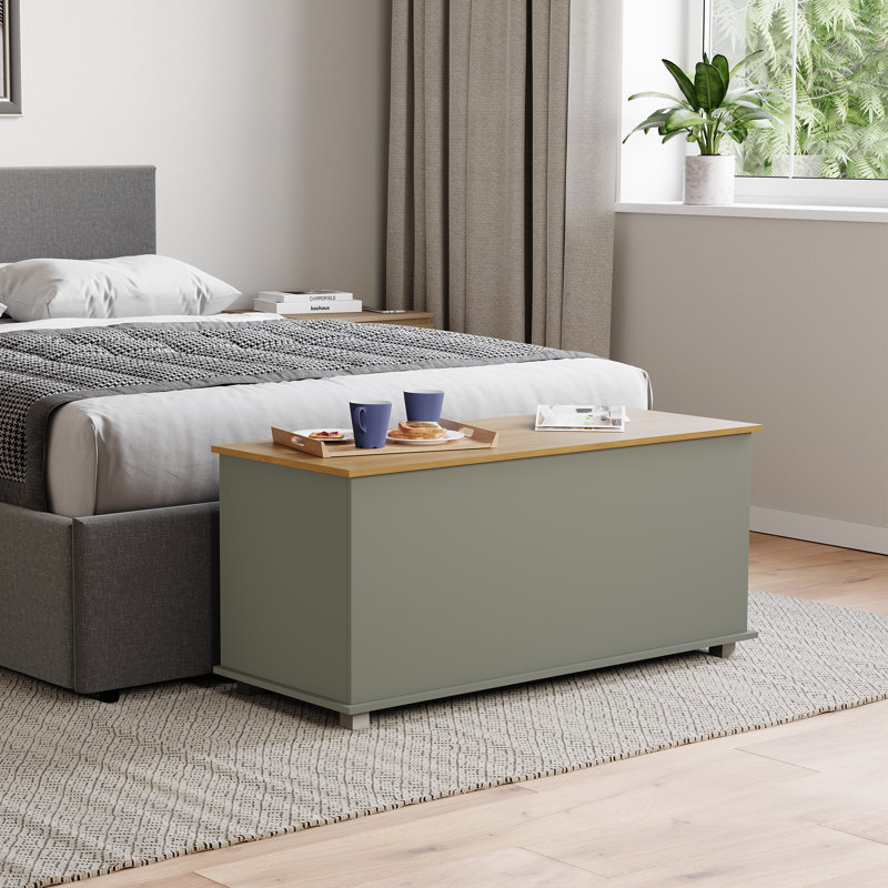 Beacsfield Storage Bench, Grey