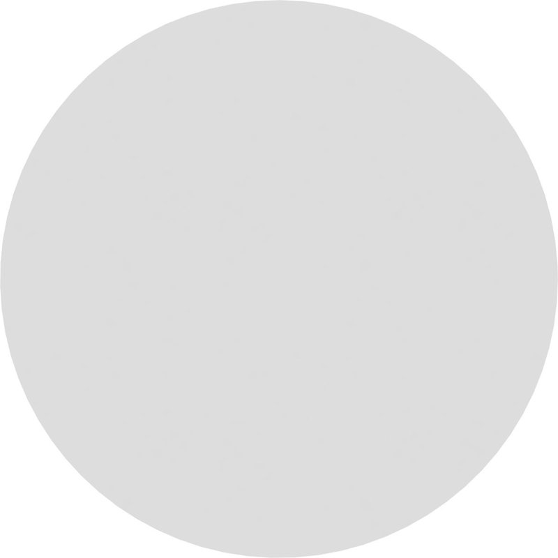 Standard Grayson Rosette with Beveled Edge, 3" H x 3" W x 1" D