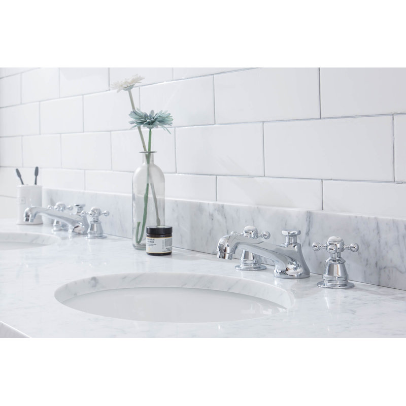 Embassy 33" Tall Stone Oval Console Bathroom Sink with Overflow, Chrome