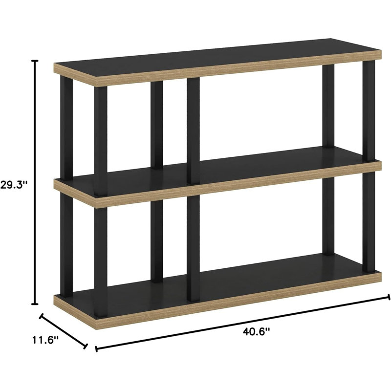 No Tools Required 3-Tier Decorative Display Shelf, Durable Wood And PVC Construction, Multi-Functional Storage Organizer For Home And Office