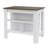 Brooklyn  Kitchen Island, Three Concealed Shelves-1194471868