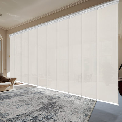 Store vertical semi-transparent extensible