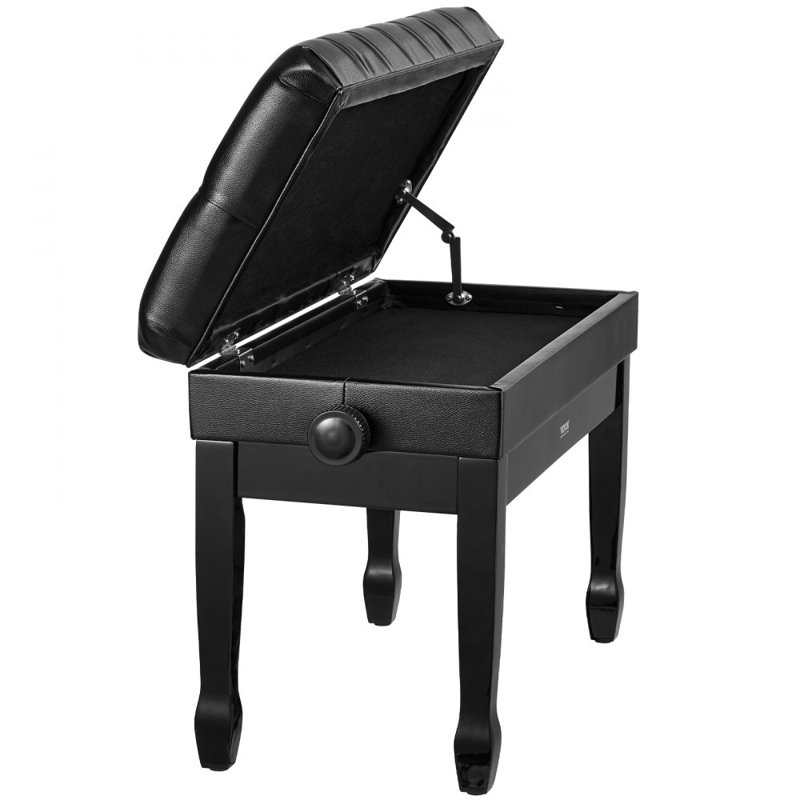 Tabouret de bibliothèque en bois réglable, H 23 po x l 29,5 po x P 14 po