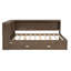Lit de jour double en bois de pin massif Aurelia