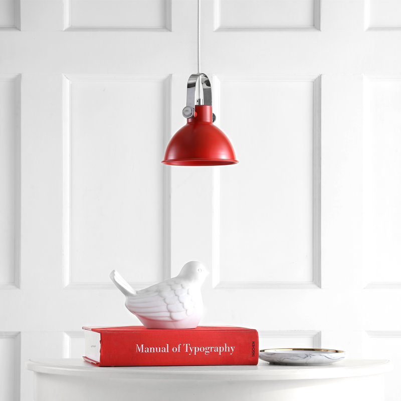 Hendry 1 - Light Single Pendant, Red