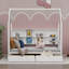 Antiope Kids Bed with Storage Shelf-306260013-306260011