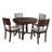 Rauch 4 - Person Four Leg Dining Set-1403701773-1403701774-1403701775