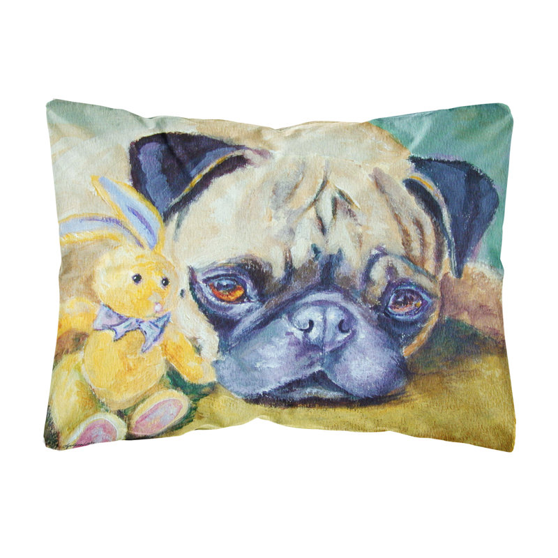  Coussin Pug Bunny