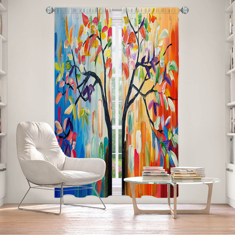 Room Darkening Curtain Pair, 20" W x 52" L