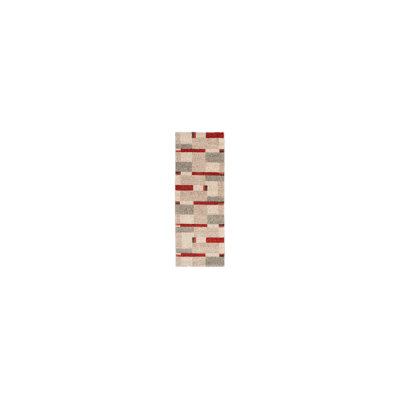 Foulton Shaggy Brown/Red Rug