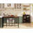 Bar Cabinet And Bar Table Set