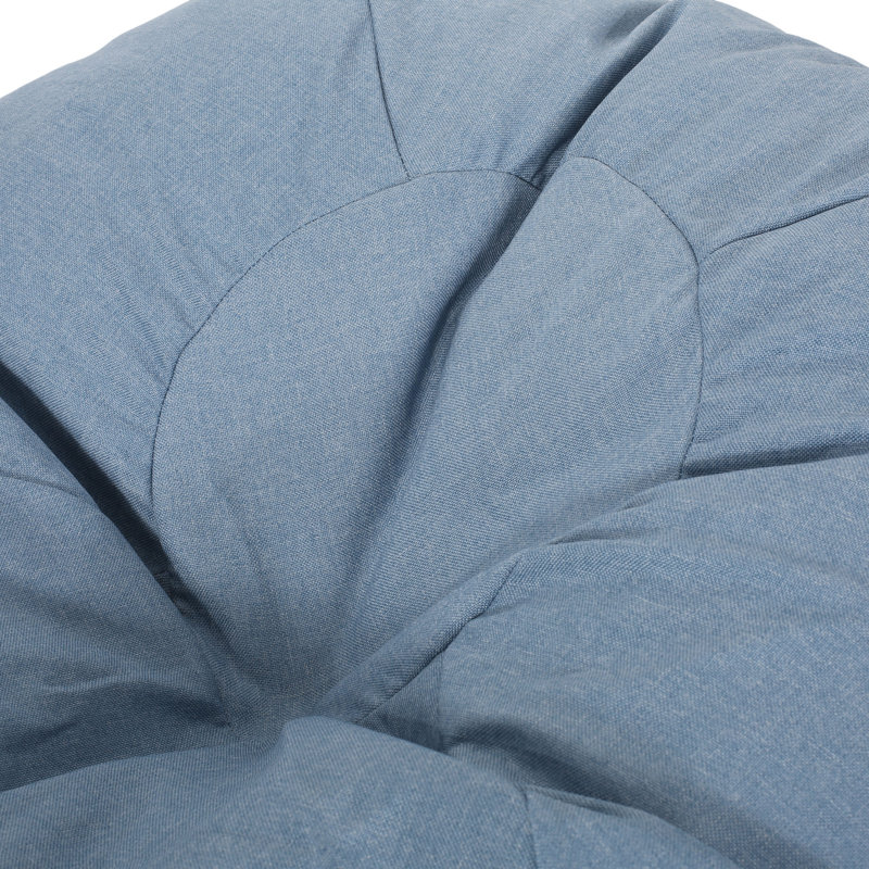 Fauteuil à billes standard en polyester classique, Bleu sarcelle