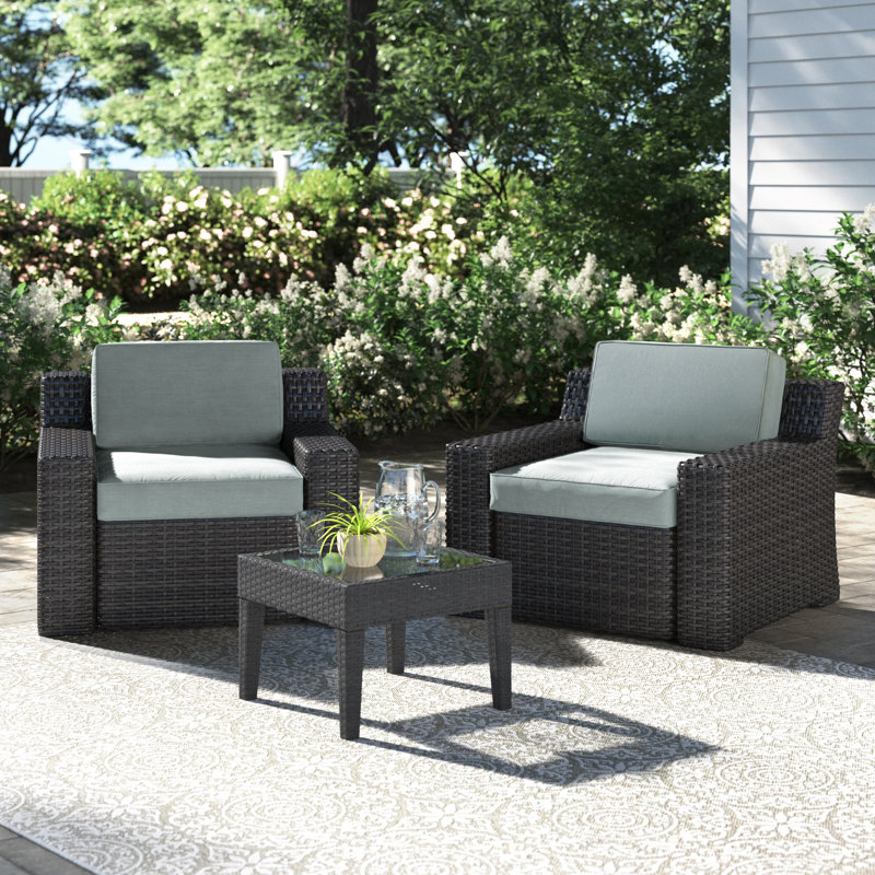 Reinhardt Wicker Outdoor Lounge Chair