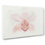 Light Pink Boat Orchid In Abstract - Wrapped Canvas-55308337
