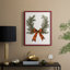 «Christmas Holiday Art», série 2-LXV III, reproduction encadrée - bois massif