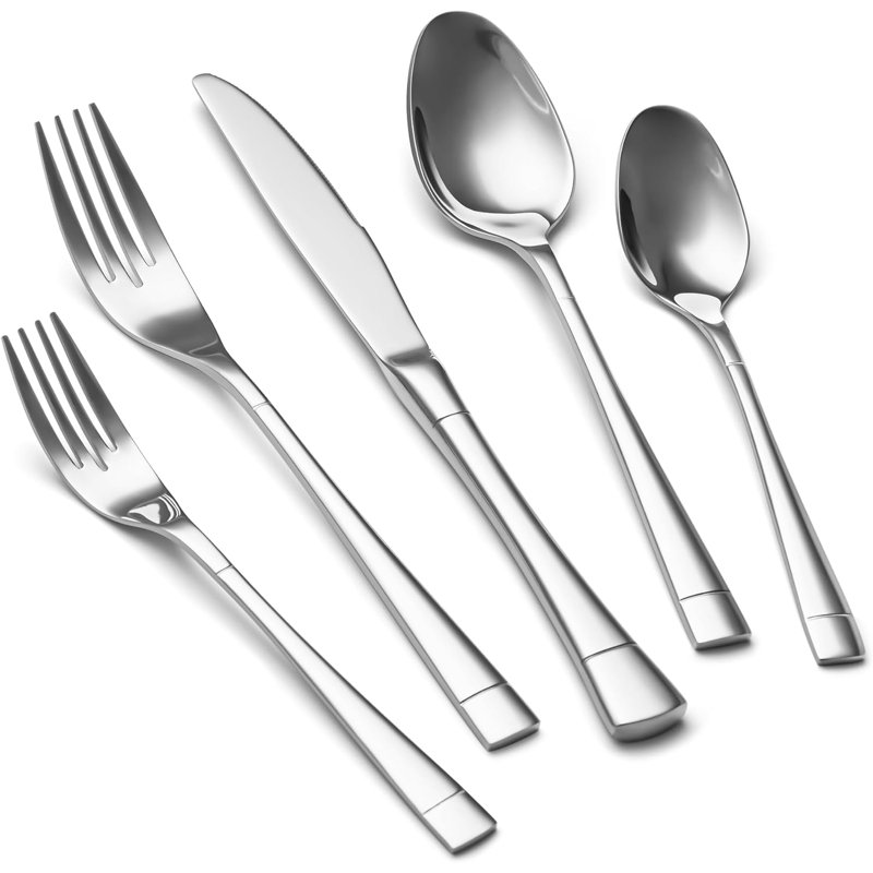 8-Person Heavy Silverware Set