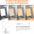 Light Therapy Lamp, Sun Lamp With Adjustable Brightness, Sunlight Lamp With Uv-free, Happy Lamp, For Home Office