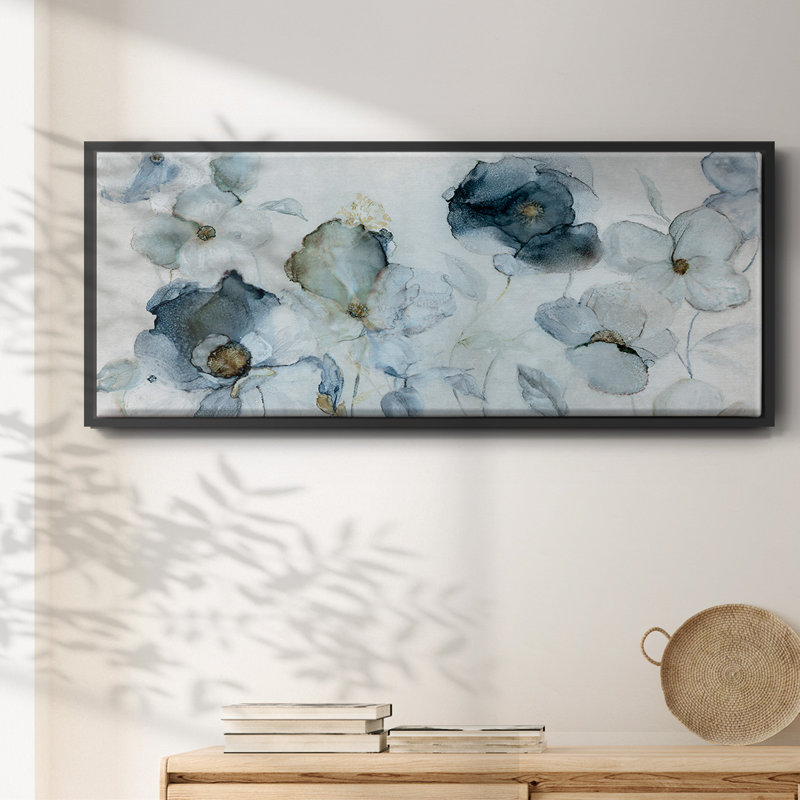Flowering Indigo- Framed Canvas
