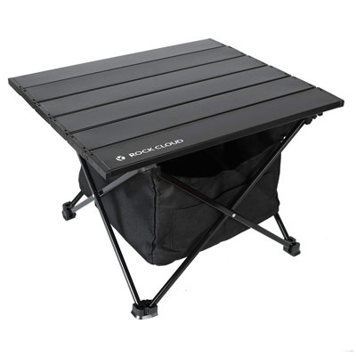 Table de camping pliante en aluminium