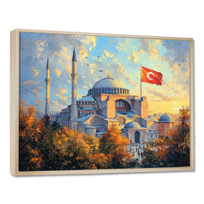 «Hagia Majesty In Turquie - Impression sur toile»