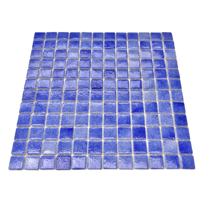 Carreau de sol en mosaïque royal 1 po x 1 po