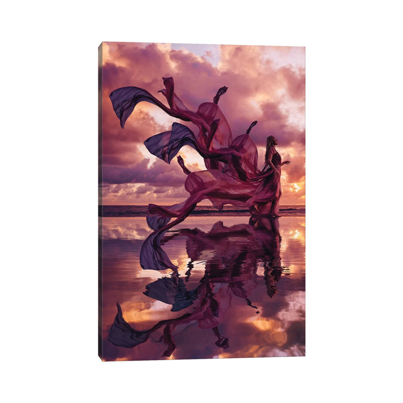 Impression d’art graphique, "Emperor Elemental" par Hobopeeba-impression, Pas de tapis, H 40 po x l 26 po x P 1,5 po