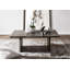 Pure Acacia Solid Wood Frame Coffee Table-47567384-47567385