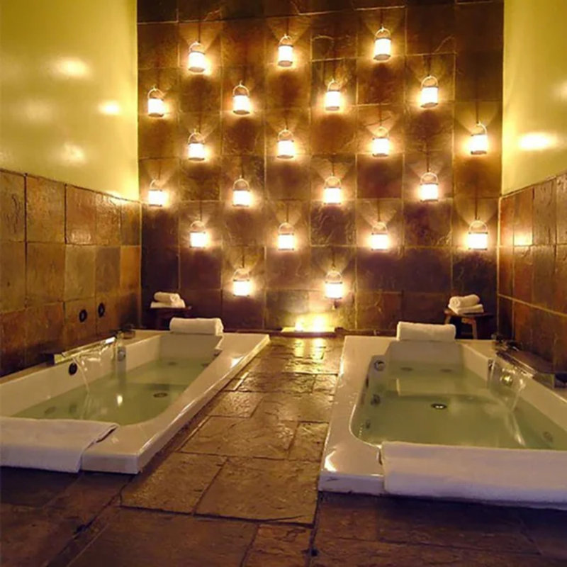 Premier 74'' x 42'' Whirlpool Acrylic Bathtub, Biscuit, Matte Black