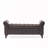 Flared Arm Storage Bench