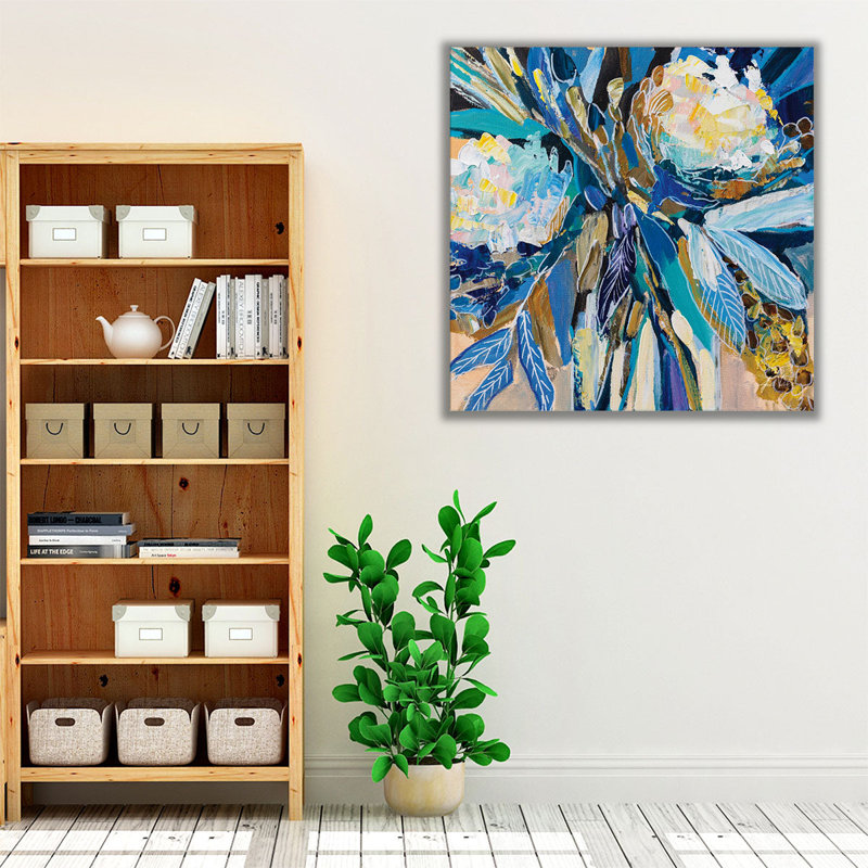 Periwinkle - Canvas Print Wall Art, 12" H x 12" W