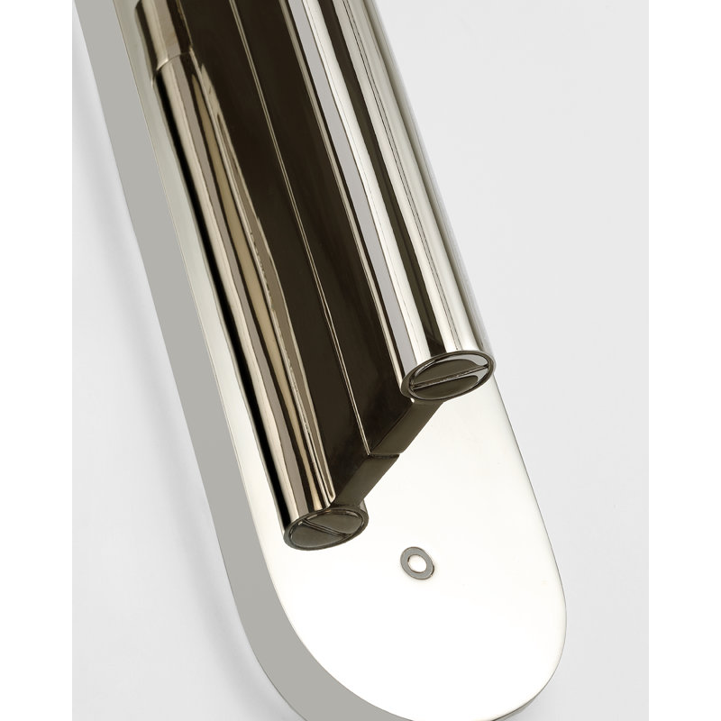 Austin 1 - Light LED Armed Sconce, Polished Nickel