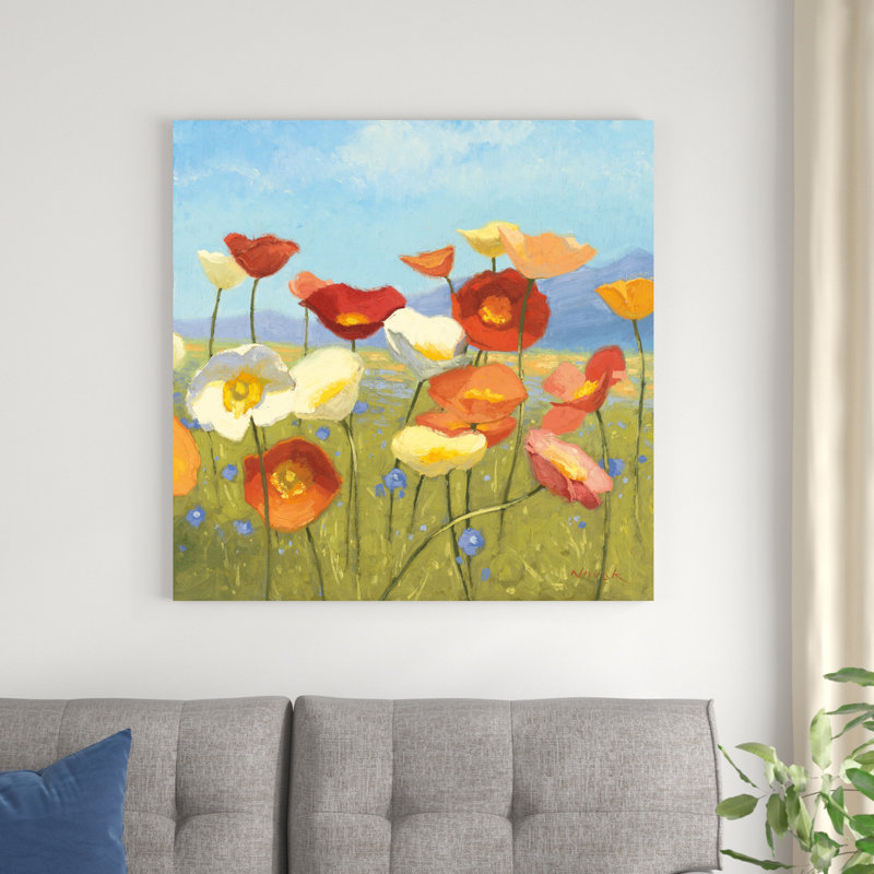 Printemps pré II, H 36 po x l 36 po x P 1,25 po