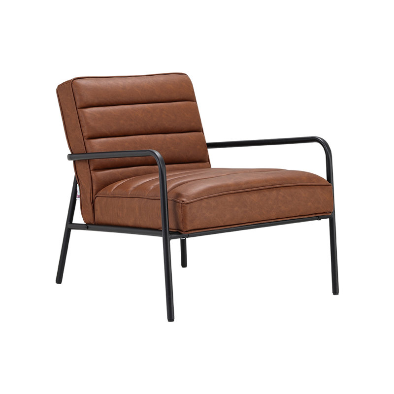Avari Faux Leather Armchair