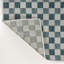 Tapis intérieur / extérieur turquoise / crème Aimee-612643753